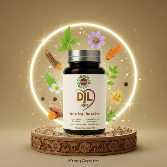 Dil Ka Dost – Ayurvedic Heart Health & Blood Circulation Support Capsules (60 Veg Capsules)