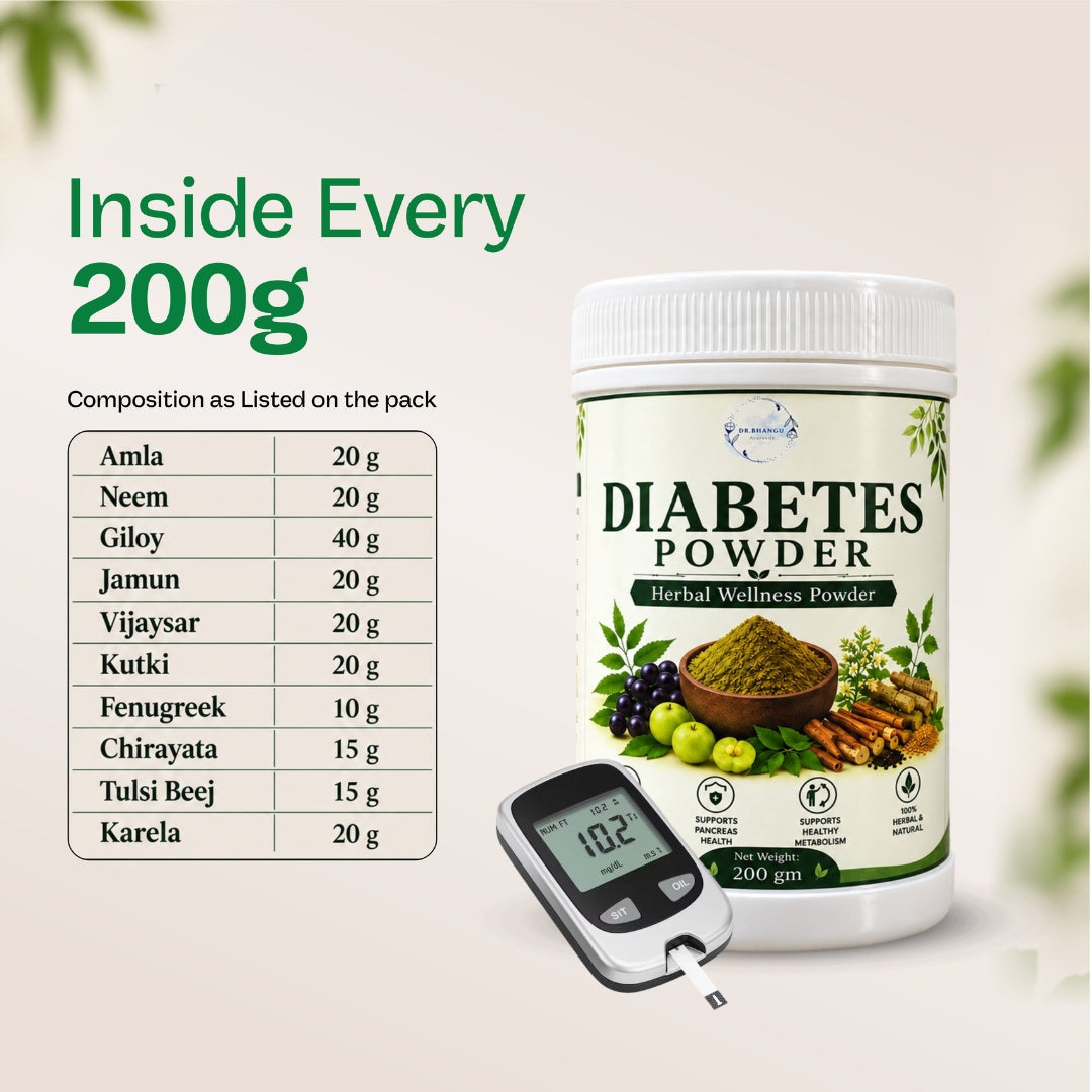 Dr. Bhangu Ayurveda Diabetes Powder