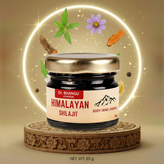 Pure Himalayan Shilajit Resin | Natural Strength & Vitality – Dr. Bhangu Ayurveda