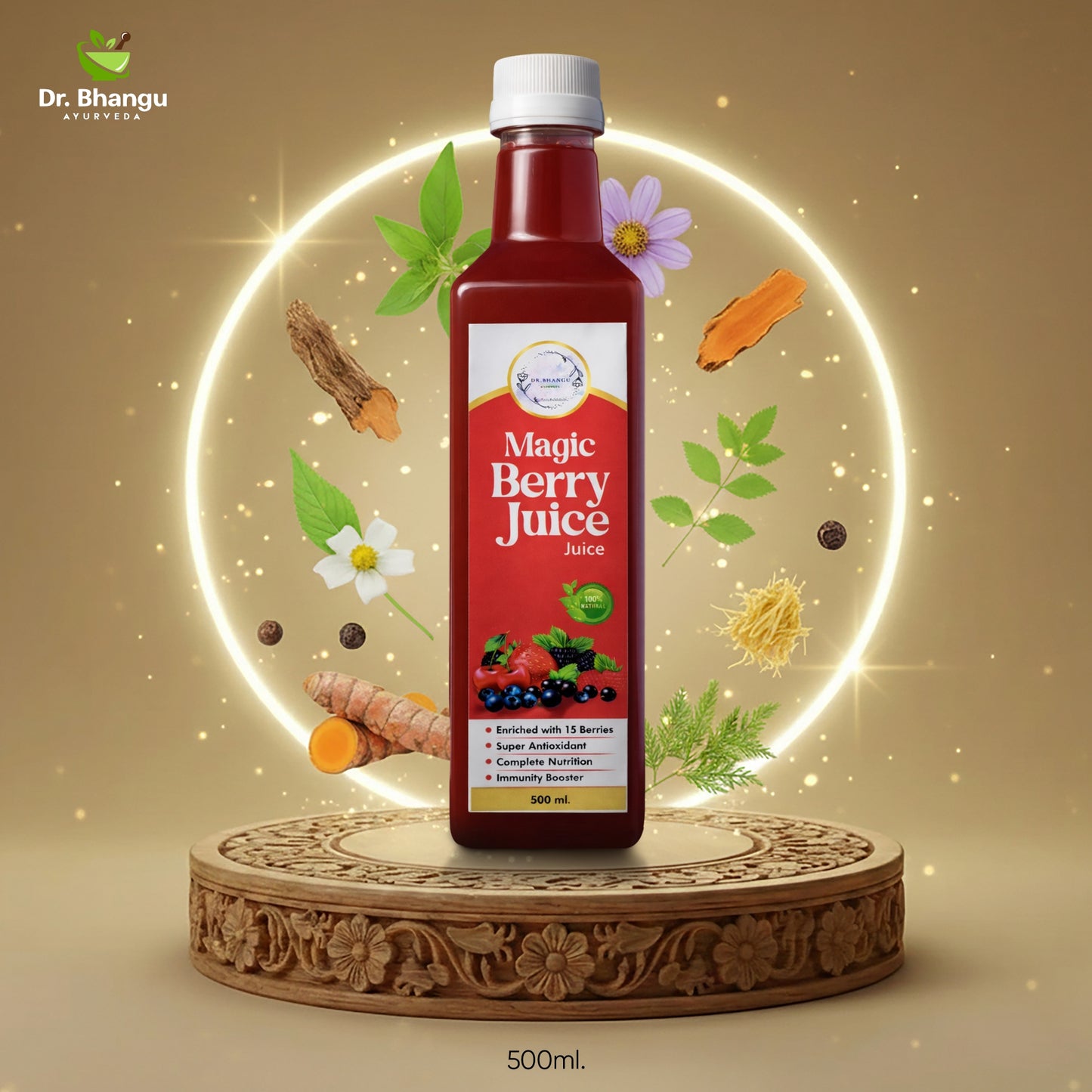 Magic Berry Juice – 100% Natural immunity Booster (500 ml)