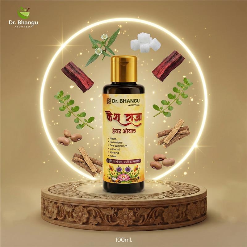 Kesh Raja Oil-Dr. Bhangu Ayurveda